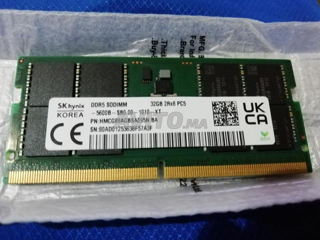 DDR5 SO-DIMM 32 جيجابايت SK hynix 5600 MT/s