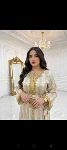 Caftan Jawhara soie pur - 2
