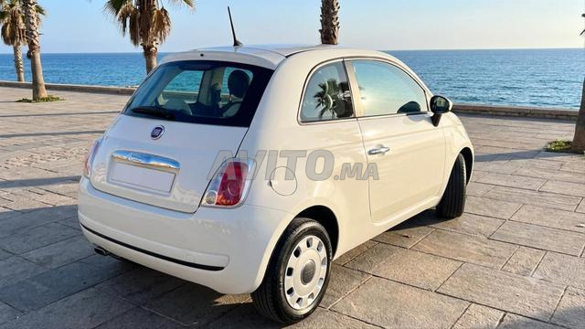 فيات 500 بنزين يدوية 2014 بالدار البيضاء - 2