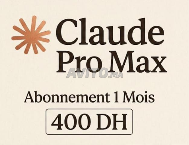 Compte Claude IA MAX