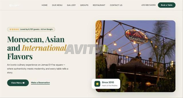 Création de Site Web Moderne & Professionnel - 2