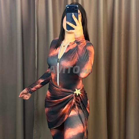 Burkini Femme Premium Tie-Dye Coucher de Soleil - 2