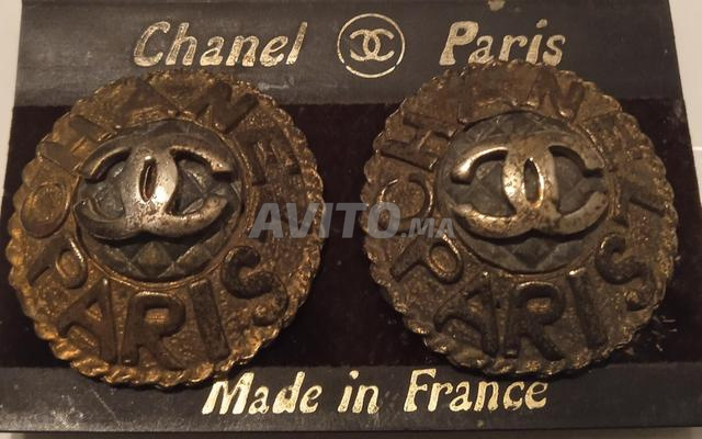 Paire de Twink Chanel authentiques d'occasion - 2