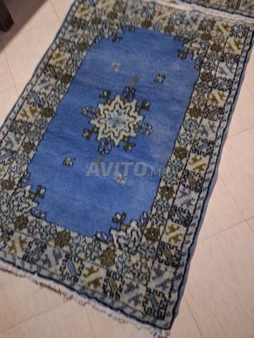 Deux tapis Rbatiya descente-lit fait main - 2