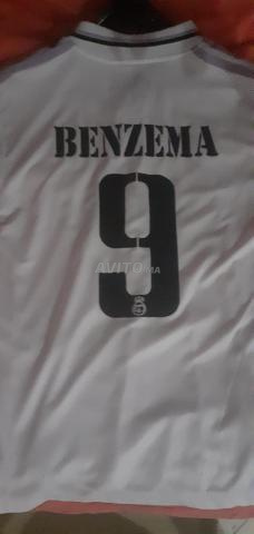 Maillot du Real Madrid floqué Benzema 9 - 2