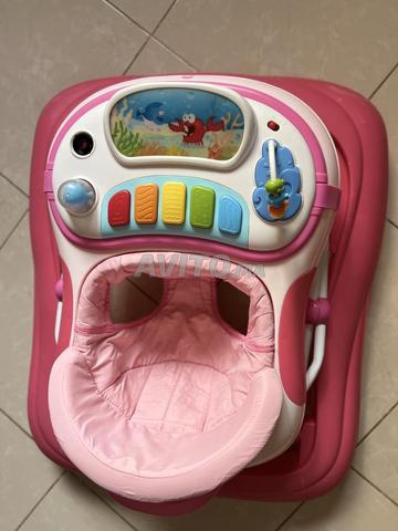 Trotteur Premaman 2 en 1 Sea World – Rose