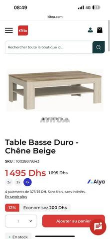 Table basse - 2