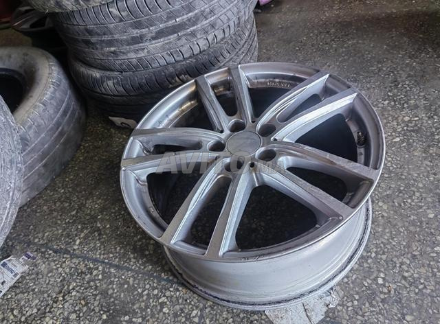 4 jantes aluminium 18 pouces avec pneus - 2