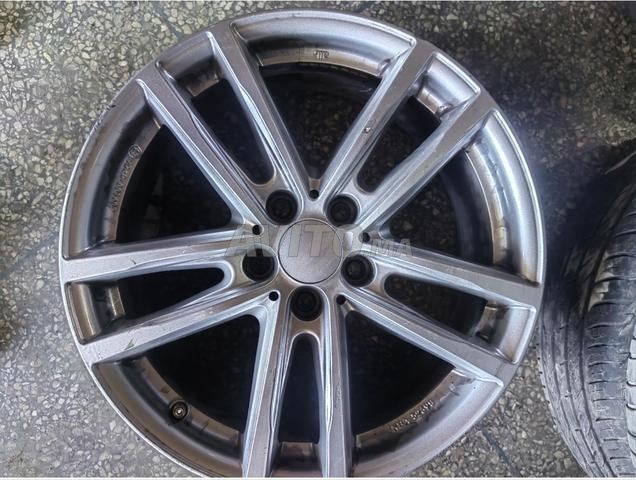4 jantes aluminium 18 pouces avec pneus