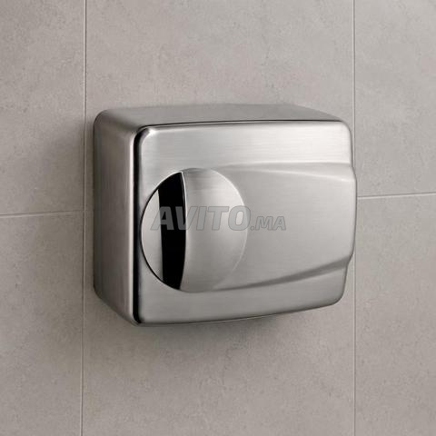 Sèche-mains automatique en acier inoxydable