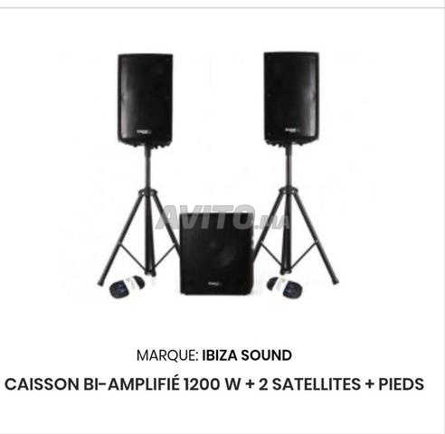 Matériel DJ complet avec barre jeux de lumières - 2