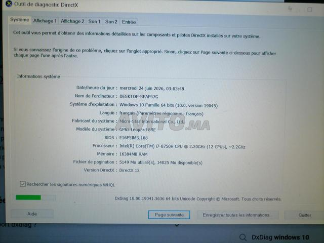 MSI i7 8750H GTX 1060 6GB VRAM 16RAM - 2
