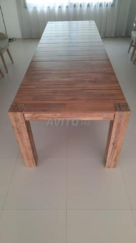 Table à manger 10 places en bois massif - 2