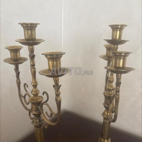 2 chandeliers en cuivre - 2
