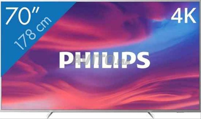 تلفزيون فيليبس LED 4K 70 بوصة Ambilight Android TV - 2