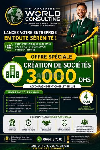 Création de sociétés et Domiciliation