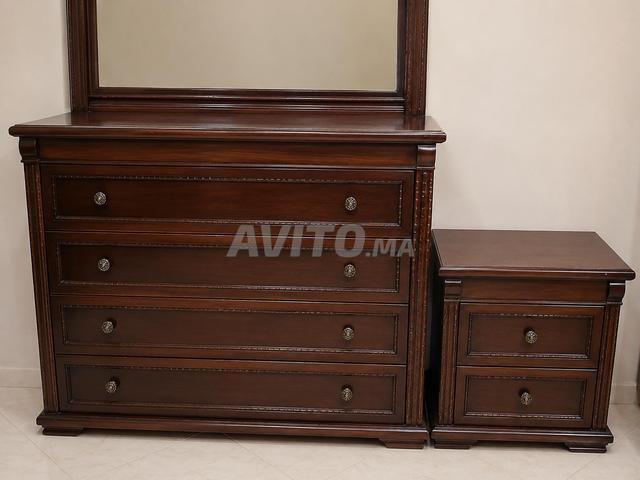 Chambre à coucher en bois de hêtre 6 pièces