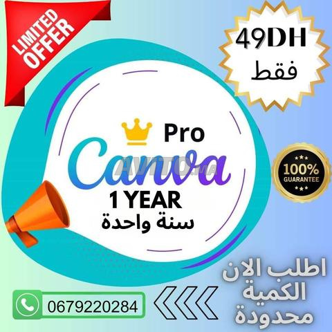 اشتراكات Canva Pro