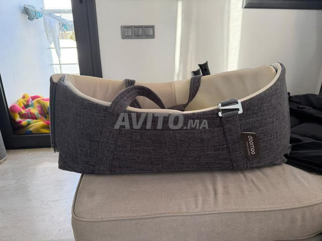 Couffin nomade Doomoo Nest'n Go – Gris – bon état