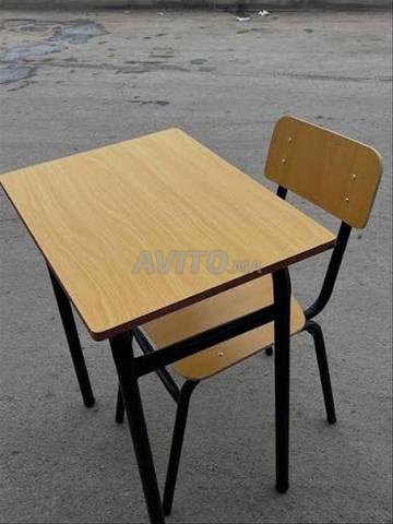 Tables et chaises scolaires pour enfants