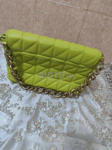 Sac à main tendance vert vif Zara - 2