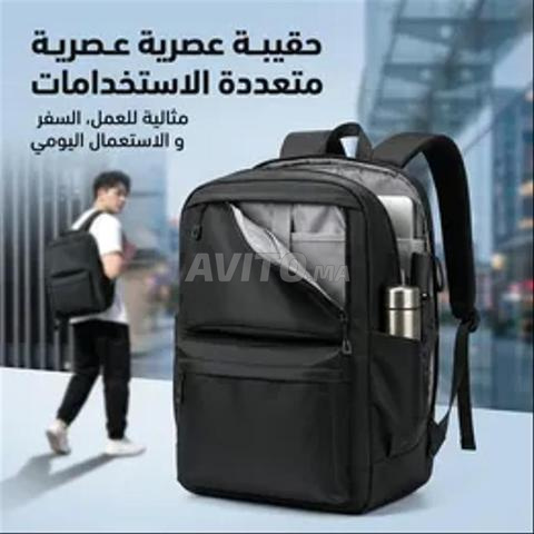 حقيبة ظهر للرجال مقاومة للماء ومحفظة للحاسوب - 2