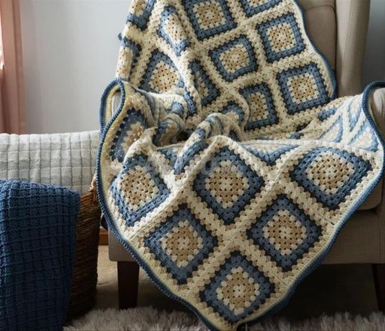 Couvre-lit au crochet - 2