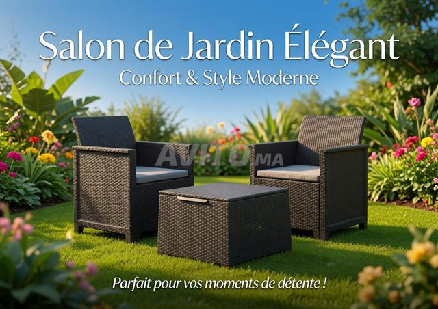 Ensemble de salon Bister pour jardin et balcon