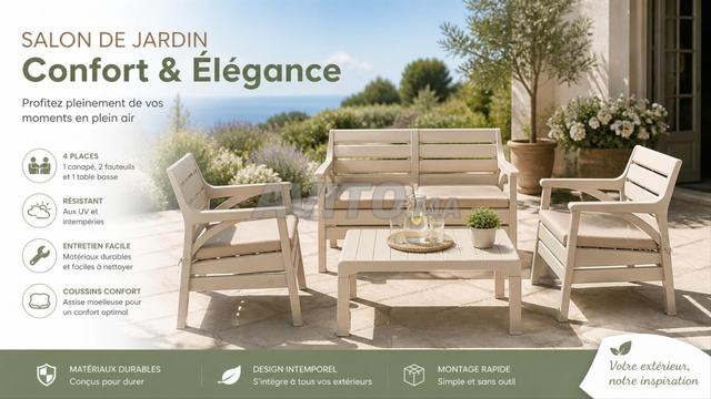 Majestic - SET Jardin Otawa 4 Places 4 Pièces - 2