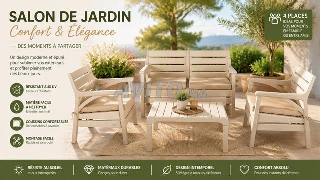 Majestic - SET Jardin Otawa 4 Places 4 Pièces