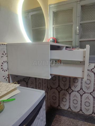 Coiffeuse avec miroir lumineux - 2