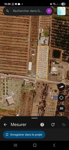 Terrain 1500m2 avec plan bâtisse de 80m2
