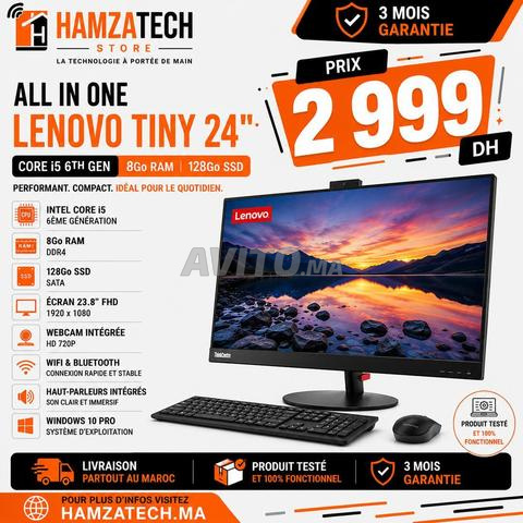 Lenovo Tiny 24 i5 6th Gen 8Go 128Go