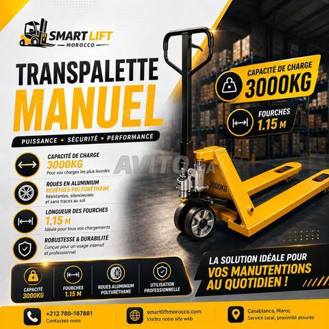 Transpalette manuelle 3000kg