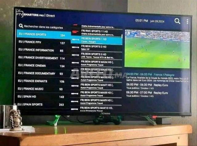 ABONNEMENT PREMIUM IPTV STABLE SANS BUG 4K vhhd