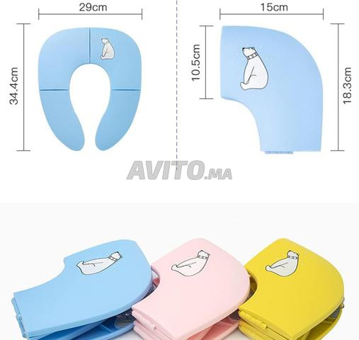 Siège de toilette portable et pliable pour enfants - 2