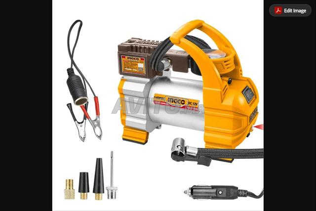 Gonfleur Auto 12V 10 Bars INGCO AAC1408 140 PSI