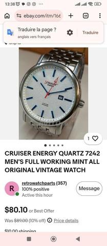 Montre CRUSER homme authentique - 2