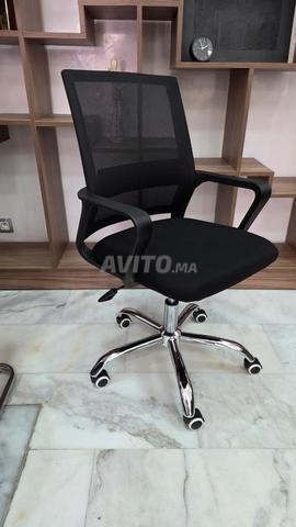 Chaise mesh fixe et roulant