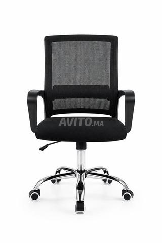 Chaise mesh fixe et roulant