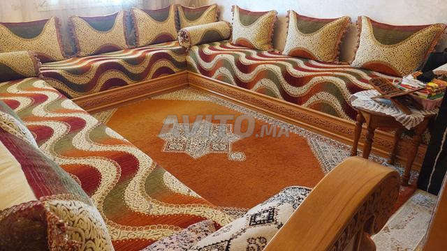 Salon marocain à vendre, matelas et tapis - 2