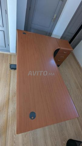 Bureau d'angle ergonomique en bois - 2