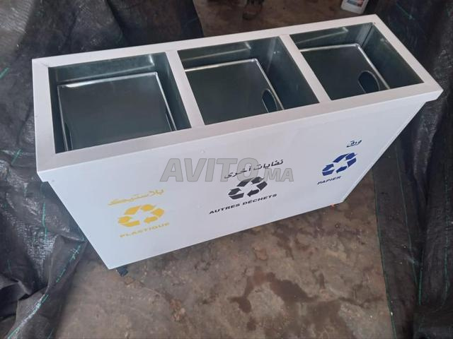TRI SELECTIF METALLIQUE AVEC HABILLAGE - 2