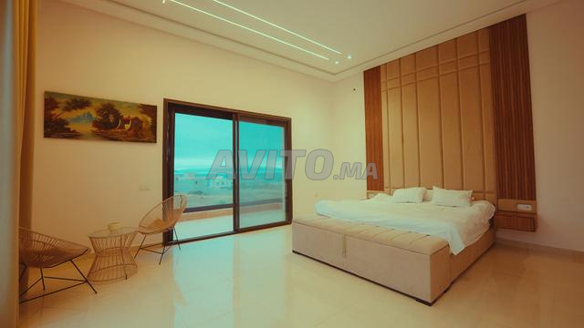 VILLA VUE PANORAMIQUE SUR MER ET TARIFA Oued Alyan