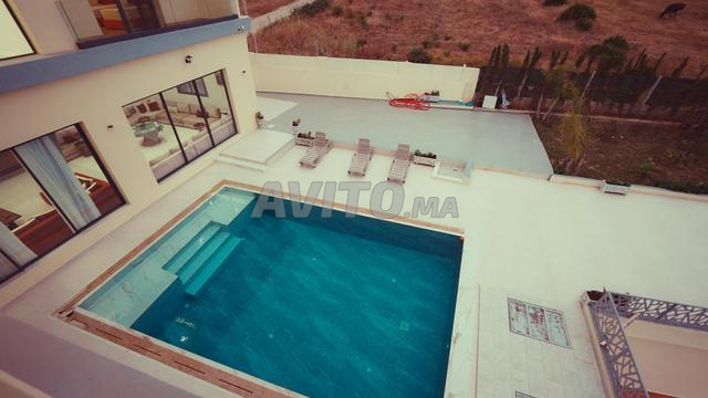 VILLA VUE PANORAMIQUE SUR MER ET TARIFA Oued Alyan