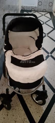 Très bonne poussette pour enfants avec de grandes roues, encore propre - 2