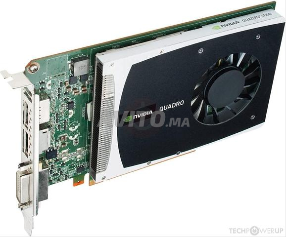 GPU carte graphique NVIDIA Quadro 2000