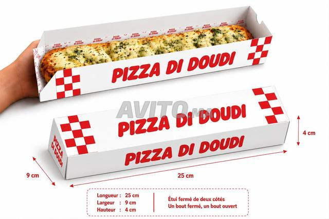 Boîte à pizza rectangulaire - 2