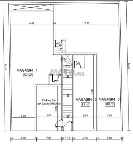 Appartement à vendre 53 m² à Casablanca - 2