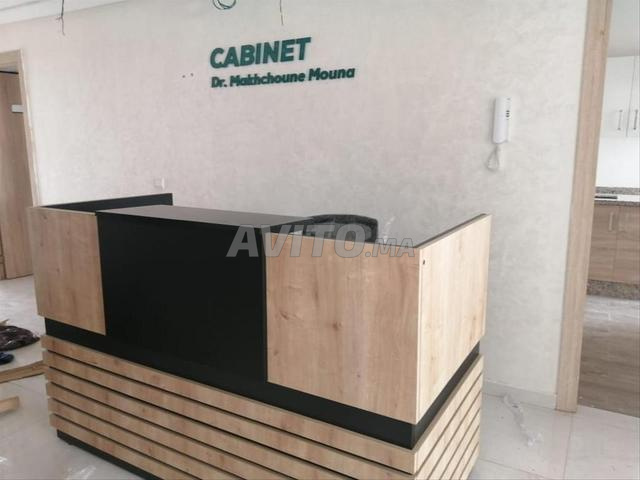 Comptoir de Cabinet – Élégant & Professionnel - 2